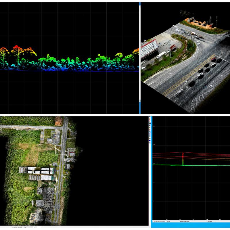 Corridor dataset: plan, section, model